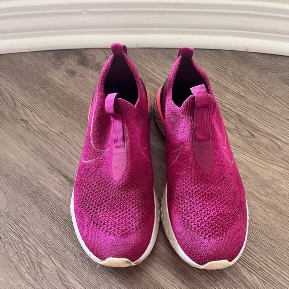Nike Epic Phantom React Flyknit shoes sneakers Women's size 8 - Picture 3 of 5